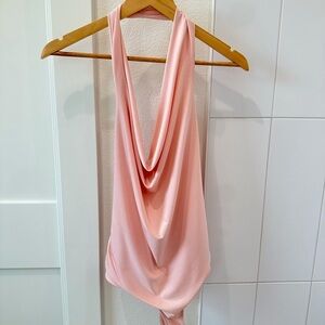 Guess Pale Pink Halter Body Suit
